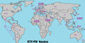 La Conquista del Mundo: Mapa Mundial de ETF´s